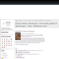 L'île au trésor, Stevenson - livre audio gratuit à télécharger - mp3 - bibliboom.com