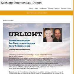 Stichting Bloemendaal-Dogon – Benefiet concerten
