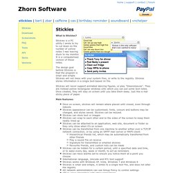 zhornsoftware.co.uk/stickies