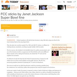 FCC sticks by Janet Jackson Super Bowl fine - Entertainment - Television - TODAY