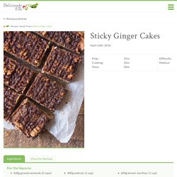 Sticky Ginger Cakes