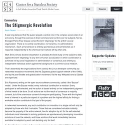 The Stigmergic Revolution
