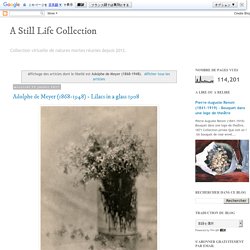 A Still Life Collection: Adolphe de Meyer (1868-1948)