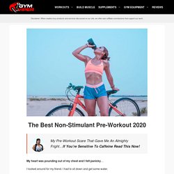 10 Best Non-Stimulant Pre Workout That's Caffiene Free! GymViper.com