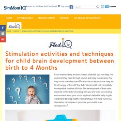 Stimulation Activities of Child Brain between 4 to 6 Months, Stimulation techniques - Simmom