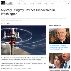 Mystery Stingray devices discovered in Washington