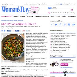 Stir-Fry: A Complete How-To - Womansday.com