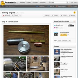 Stirling Engine : Construction