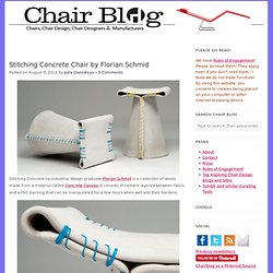 Stitching Concrete by Florian Schmid — Chair Blog