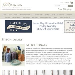 Stitchionary – Beadshop.com