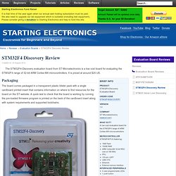 STM32F4 Discovery Review