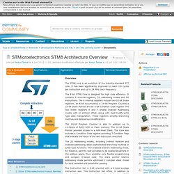 STMicroelectronics STM8 Architecture Overview