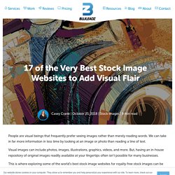17 of the Very Best Stock Image Websites to Add Visual Flair