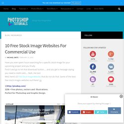 10 FREE Stock Image Websites For Commercial Use.