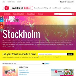 Stockholm - Hipster City Guide and Travel Tips