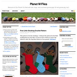 Free Little Stocking Crochet Pattern