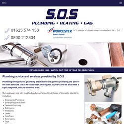 General Plumbing Stockport, Overflows, Burst Pipes, Taps Manchester