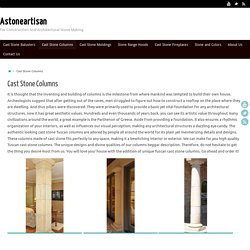 Cast Stone Columns – Astoneartisan