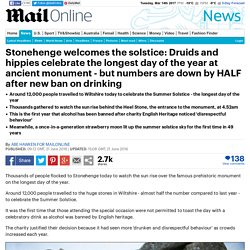 Stonehenge welcomes the Summer Solstice with druids, hippies and tourists
