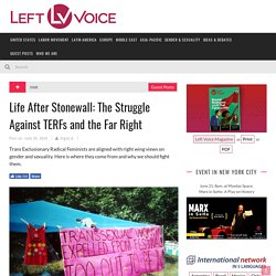 Life After Stonewall: The Struggle Against TERFs and the Far Right