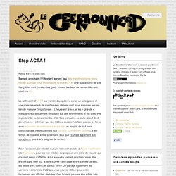 Stop ACTA !
