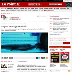 Stop au bronzage artificiel !