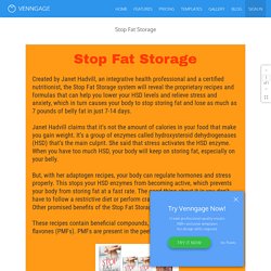 Stop Fat Storage