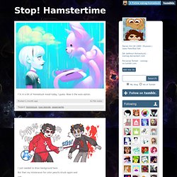 Stop! Hamstertime