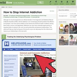 How to Stop Internet Addiction: 15 Steps
