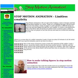 Stop Motion Animation - Creative and easy to do!