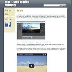 stopit stop motion software