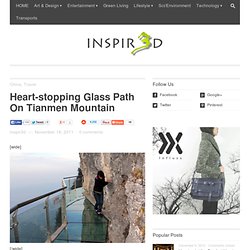 Heart-stopping Glass Path On Tianmen Mountain