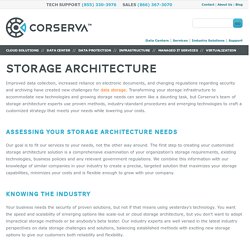 Storage Architecture - Cloud Storage Architecture