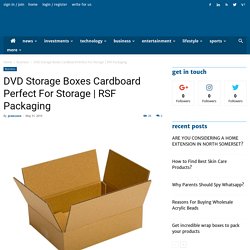 DVD Storage Boxes Cardboard Perfect For Storage