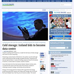 Cold storage: Iceland bids to become data centre