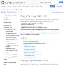 Installing Google Storage Manager