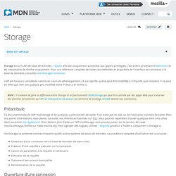 Storage - MDC