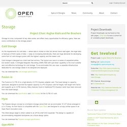 Storage » Open Compute Project