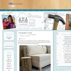 Build Your Own DIY Sofa – Free Plans — Ana White