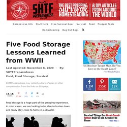 Five Food Storage Lessons Learned from WWII