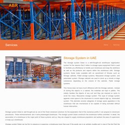 Warehouse Storage Solutions Dubai UAE