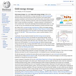 Grid energy storage