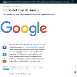 Storia del logo di Google