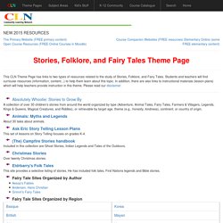 Stories, Folklore, and Fairy Tales Theme Page