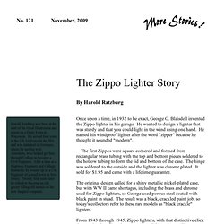 More Stories - The Zippo Lighter Story