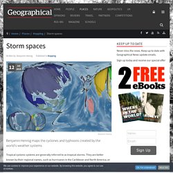 Storm spaces: Topological map