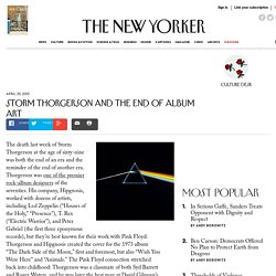 Storm Thorgerson and the End of Album Art