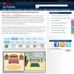 I Love Free SoftwareFree Online Storyboard Creator: Storyboard That