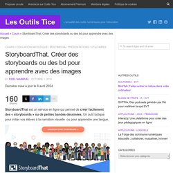 StoryboardThat. Créer des storyboards pour apprendre avec des images – Les Outils Tice