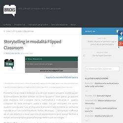 Storytelling in modalità Flipped Classroom